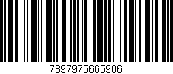Código de barras (EAN, GTIN, SKU, ISBN): '7897975665906'
