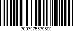 Código de barras (EAN, GTIN, SKU, ISBN): '7897975679590'
