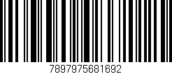 Código de barras (EAN, GTIN, SKU, ISBN): '7897975681692'