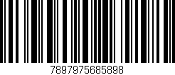 Código de barras (EAN, GTIN, SKU, ISBN): '7897975685898'
