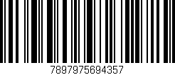Código de barras (EAN, GTIN, SKU, ISBN): '7897975694357'