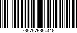 Código de barras (EAN, GTIN, SKU, ISBN): '7897975694418'