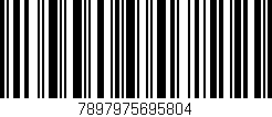 Código de barras (EAN, GTIN, SKU, ISBN): '7897975695804'