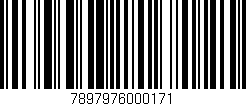 Código de barras (EAN, GTIN, SKU, ISBN): '7897976000171'