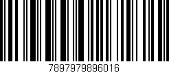 Código de barras (EAN, GTIN, SKU, ISBN): '7897979896016'