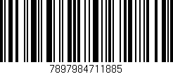 Código de barras (EAN, GTIN, SKU, ISBN): '7897984711885'