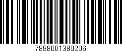 Código de barras (EAN, GTIN, SKU, ISBN): '7898001380206'