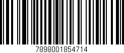 Código de barras (EAN, GTIN, SKU, ISBN): '7898001854714'