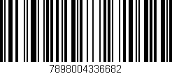 Código de barras (EAN, GTIN, SKU, ISBN): '7898004336682'