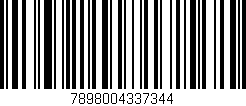 Código de barras (EAN, GTIN, SKU, ISBN): '7898004337344'