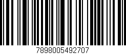 Código de barras (EAN, GTIN, SKU, ISBN): '7898005492707'