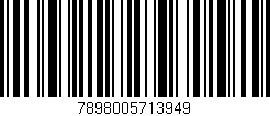 Código de barras (EAN, GTIN, SKU, ISBN): '7898005713949'