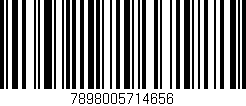 Código de barras (EAN, GTIN, SKU, ISBN): '7898005714656'