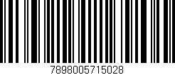Código de barras (EAN, GTIN, SKU, ISBN): '7898005715028'