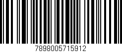 Código de barras (EAN, GTIN, SKU, ISBN): '7898005715912'