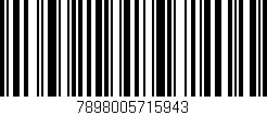 Código de barras (EAN, GTIN, SKU, ISBN): '7898005715943'