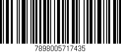 Código de barras (EAN, GTIN, SKU, ISBN): '7898005717435'