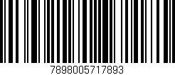 Código de barras (EAN, GTIN, SKU, ISBN): '7898005717893'