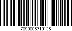 Código de barras (EAN, GTIN, SKU, ISBN): '7898005718135'