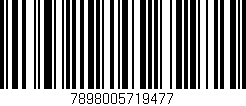 Código de barras (EAN, GTIN, SKU, ISBN): '7898005719477'
