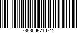 Código de barras (EAN, GTIN, SKU, ISBN): '7898005719712'