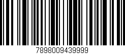 Código de barras (EAN, GTIN, SKU, ISBN): '7898009439999'