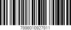 Código de barras (EAN, GTIN, SKU, ISBN): '7898010927911'