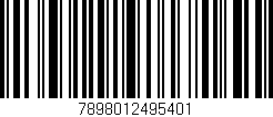 Código de barras (EAN, GTIN, SKU, ISBN): '7898012495401'