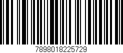 Código de barras (EAN, GTIN, SKU, ISBN): '7898018225729'