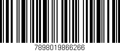 Código de barras (EAN, GTIN, SKU, ISBN): '7898019866266'