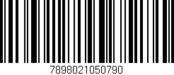 Código de barras (EAN, GTIN, SKU, ISBN): '7898021050790'