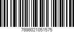Código de barras (EAN, GTIN, SKU, ISBN): '7898021051575'