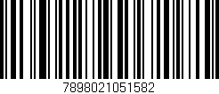 Código de barras (EAN, GTIN, SKU, ISBN): '7898021051582'