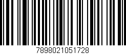 Código de barras (EAN, GTIN, SKU, ISBN): '7898021051728'