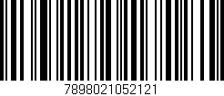 Código de barras (EAN, GTIN, SKU, ISBN): '7898021052121'