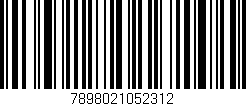 Código de barras (EAN, GTIN, SKU, ISBN): '7898021052312'