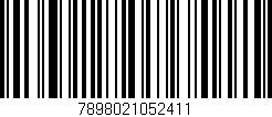 Código de barras (EAN, GTIN, SKU, ISBN): '7898021052411'