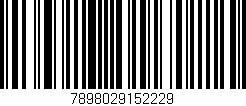 Código de barras (EAN, GTIN, SKU, ISBN): '7898029152229'