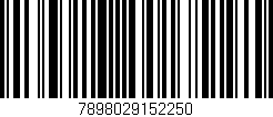 Código de barras (EAN, GTIN, SKU, ISBN): '7898029152250'