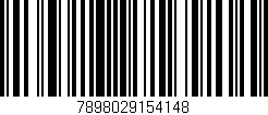 Código de barras (EAN, GTIN, SKU, ISBN): '7898029154148'