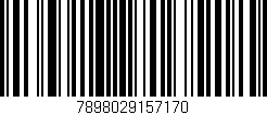 Código de barras (EAN, GTIN, SKU, ISBN): '7898029157170'