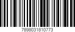 Código de barras (EAN, GTIN, SKU, ISBN): '7898031810773'