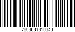 Código de barras (EAN, GTIN, SKU, ISBN): '7898031810940'