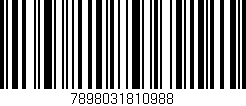 Código de barras (EAN, GTIN, SKU, ISBN): '7898031810988'