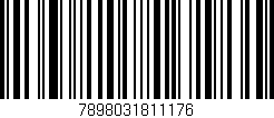 Código de barras (EAN, GTIN, SKU, ISBN): '7898031811176'