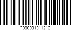 Código de barras (EAN, GTIN, SKU, ISBN): '7898031811213'