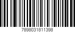 Código de barras (EAN, GTIN, SKU, ISBN): '7898031811398'