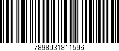 Código de barras (EAN, GTIN, SKU, ISBN): '7898031811596'