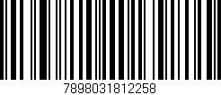 Código de barras (EAN, GTIN, SKU, ISBN): '7898031812258'