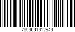 Código de barras (EAN, GTIN, SKU, ISBN): '7898031812548'